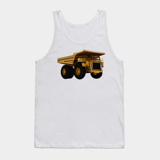 Haul truck cartoon illustration Tank Top